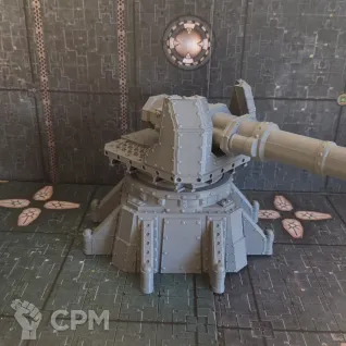 Описание картинки Зенитная пушка от Leneer по цене 2 000руб | Свободный Рынок Миниатюр - СРМ