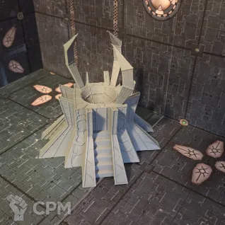 Описание картинки Зиккурат нежити. Warcraft от Leneer по цене 950руб | Свободный Рынок Миниатюр - СРМ