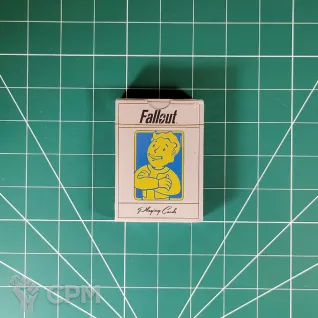 Описание картинки Игральные карты Fallout от Vault Boy по цене 998руб | Свободный Рынок Миниатюр - СРМ