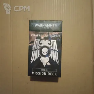 Описание картинки Chapter Approved Mission Deck 2025-2026 от Black Legion Hall по цене 2 200руб | Свободный Рынок Миниатюр - СРМ