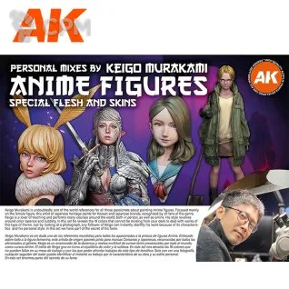 Описание картинки Набор AK Interactive SIGNATURE SET KEIGO MURAKAMI PERSONAL MIXES ANIME FIGURES PAINT SET от Дауран по цене 5 500руб | Свободный Рынок Миниатюр - СРМ
