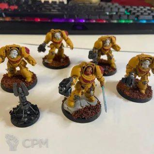 Описание картинки Terminator Squad от Drygplova по цене 3 500руб | Свободный Рынок Миниатюр - СРМ