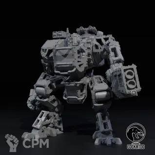 Описание картинки Gorkanaut от Studio Cockatoo по цене 6 000руб | Свободный Рынок Миниатюр - СРМ