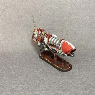 Описание картинки White Scars Golden Keshig Jetbike от Zorgen по цене 1 200руб | Свободный Рынок Миниатюр - СРМ