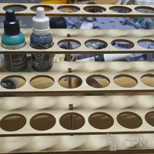 Описание картинки Подставка для красок от Mr.Green по цене 500руб | Свободный Рынок Миниатюр - СРМ