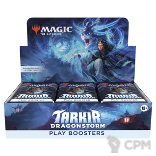 Описание картинки Дисплей Play бустеров выпуска Tarkir: Dragonstorm на английском языке от Дауран по цене 13 250руб | Свободный Рынок Миниатюр - СРМ