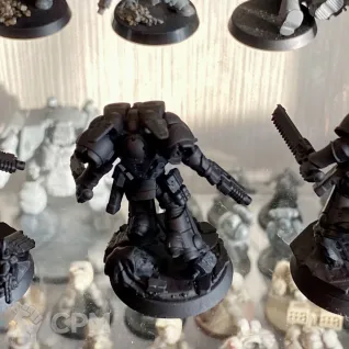 Описание картинки Assault Intercessors with Jump Packs от notr3d по цене 4 500руб | Свободный Рынок Миниатюр - СРМ