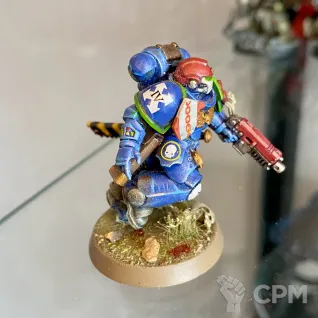 Описание картинки Assault Intercessor Sergeant от notr3d по цене 750руб | Свободный Рынок Миниатюр - СРМ