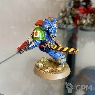 Описание картинки Assault Intercessor Sergeant от notr3d по цене 750руб | Свободный Рынок Миниатюр - СРМ
