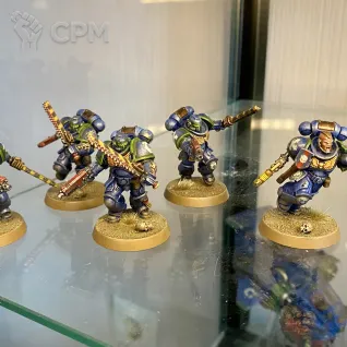 Описание картинки Assault Intercessors от notr3d по цене 4 000руб | Свободный Рынок Миниатюр - СРМ
