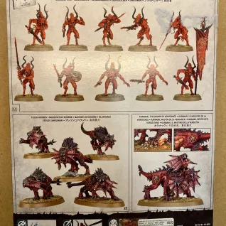 Описание картинки Chaos Daemons Boarding Patrol от notr3d по цене 13 500руб | Свободный Рынок Миниатюр - СРМ