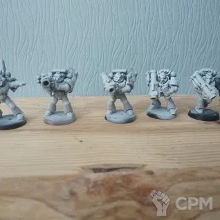 Описание картинки Devastator squad от Владимир53577 по цене 3 500руб | Свободный Рынок Миниатюр - СРМ