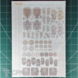 Описание картинки The Northern Provinces of Grand Cathay Transfer Sheet (Декали) от Vault Boy по цене 5 298руб | Свободный Рынок Миниатюр - СРМ
