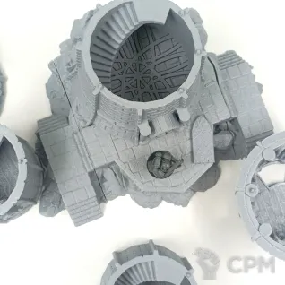 Описание картинки Эльфийская Башня - Фэнтези Террейн от Terrain Print по цене 2 500руб | Свободный Рынок Миниатюр - СРМ