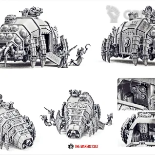 Описание картинки Skorpius Disintegrator от Studio Cockatoo по цене 2 420руб | Свободный Рынок Миниатюр - СРМ