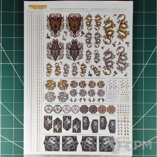 Описание картинки The Northern Provinces of Grand Cathay Transfer Sheet (Декали) от Vault Boy по цене 5 298руб | Свободный Рынок Миниатюр - СРМ