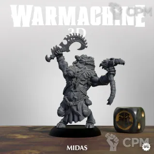 Описание картинки Thornfall Alliance - Midas от 3D Print Workshop по цене 333руб | Свободный Рынок Миниатюр - СРМ