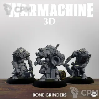 Описание картинки Thornfall Alliance - Bonegrinders от 3D Print Workshop по цене 477руб | Свободный Рынок Миниатюр - СРМ