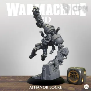 Описание картинки Crucible Guard - Athanor Locke от 3Д печать миниатюр по цене 477руб | Свободный Рынок Миниатюр - СРМ