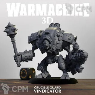 Описание картинки Crucuble guard - Vindicator от 3Д печать миниатюр по цене 1 123руб | Свободный Рынок Миниатюр - СРМ