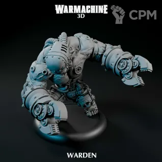 Описание картинки Dark Operations - Warden (Monstrosity) от 3D Print Workshop по цене 1 123руб | Свободный Рынок Миниатюр - СРМ