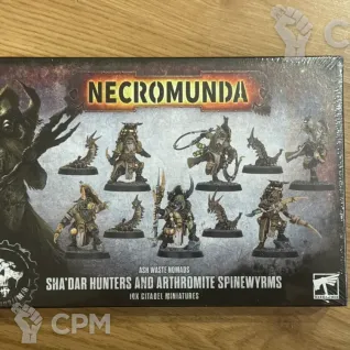 Описание картинки Sha’dar Hunters and Anthromite Spinewyrm от zurdo по цене 5 200руб | Свободный Рынок Миниатюр - СРМ