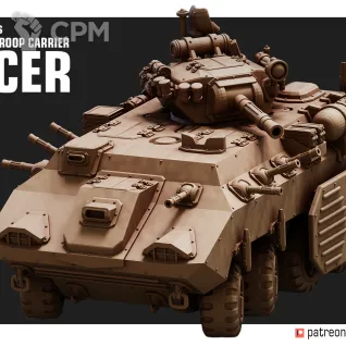 Описание картинки Chimera/Taurox/Desert Hawks Pacer от Laboratory of Chaos по цене 1 245руб | Свободный Рынок Миниатюр - СРМ