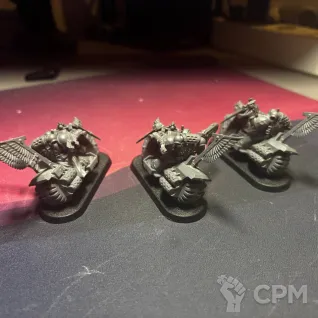 Описание картинки Ravenwing Bike Squadron (Original) от Odi по цене 2 100руб | Свободный Рынок Миниатюр - СРМ