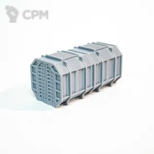 Описание картинки WH40K WTC Террейн - Imperial Container / Имперский контейнер от 3Д печать миниатюр по цене 333руб | Свободный Рынок Миниатюр - СРМ
