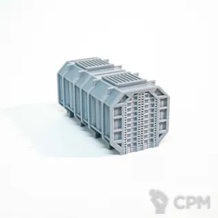 Описание картинки WH40K WTC Террейн - Imperial Container / Имперский контейнер от 3Д печать миниатюр по цене 333руб | Свободный Рынок Миниатюр - СРМ