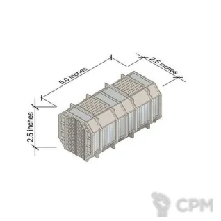 Описание картинки WH40K WTC Террейн - Комплект Имперских контейнеров / Imperial Container (4 шт) / от 3Д печать миниатюр по цене 997руб | Свободный Рынок Миниатюр - СРМ