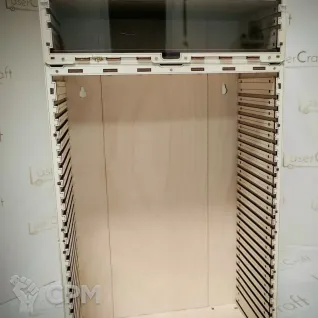 Описание картинки SH-M2-390 Шкаф для миниатюр (без экрана) от StudioOtolega по цене 1 900руб | Свободный Рынок Миниатюр - СРМ
