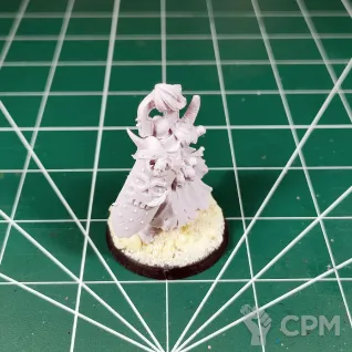 Описание картинки Chaos Lord or Exalted Hero of Khorne от Каджит по цене 3 498руб | Свободный Рынок Миниатюр - СРМ