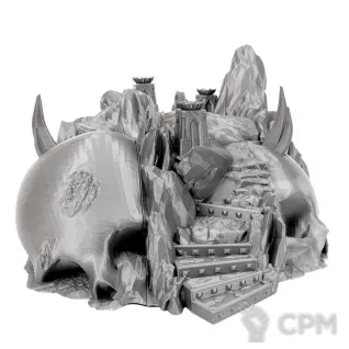 Описание картинки WH40K Террейн - Sanguis Crimson Anomaly - Skull от 3Д печать миниатюр по цене 4 237руб | Свободный Рынок Миниатюр - СРМ