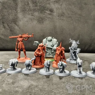 Описание картинки Наёмники от Никодим по цене 1 000руб | Свободный Рынок Миниатюр - СРМ