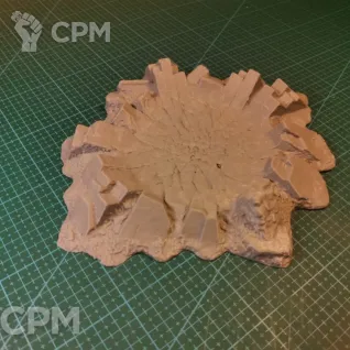 Описание картинки кратер от Олег К по цене 500руб | Свободный Рынок Миниатюр - СРМ