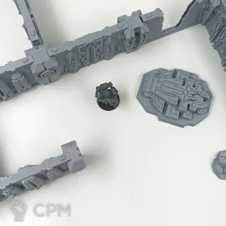 Описание картинки Killzone Tomb World - Комплект Террейна от Terrain Print по цене 3 700руб | Свободный Рынок Миниатюр - СРМ