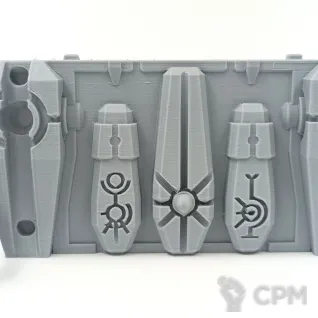 Описание картинки Killzone Tomb World - Комплект Террейна от Terrain Print по цене 3 700руб | Свободный Рынок Миниатюр - СРМ