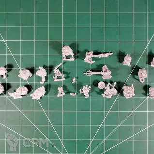 Описание картинки Classic Squigs, Squig Herders, Gnarly Cave Squigs, The Chase от Каджит по цене 3 998руб | Свободный Рынок Миниатюр - СРМ