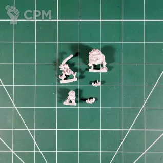 Описание картинки Classic Squigs, Squig Herders, Gnarly Cave Squigs, The Chase от Каджит по цене 3 998руб | Свободный Рынок Миниатюр - СРМ
