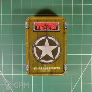 Описание картинки Flames of War US Stars &amp; Stripes Gaming Set от Vault Boy по цене 4 298руб | Свободный Рынок Миниатюр - СРМ