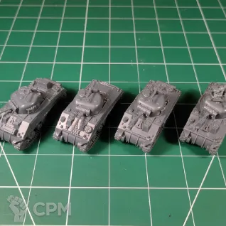 Описание картинки BBX60 Sherman Armoured Troop от Vault Boy по цене 2 798руб | Свободный Рынок Миниатюр - СРМ