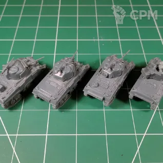 Описание картинки BBX60 Sherman Armoured Troop от Vault Boy по цене 2 798руб | Свободный Рынок Миниатюр - СРМ