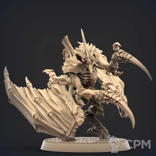 Описание картинки (But) Winged Tyranid Prime от Магазин Альфария по цене 330руб | Свободный Рынок Миниатюр - СРМ