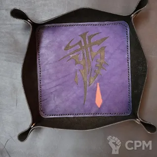Описание картинки Dice Tray Drukhari/Лоток/Дайс Трей друкхари/Арена/Тарелка от Krontwar по цене 3 800руб | Свободный Рынок Миниатюр - СРМ