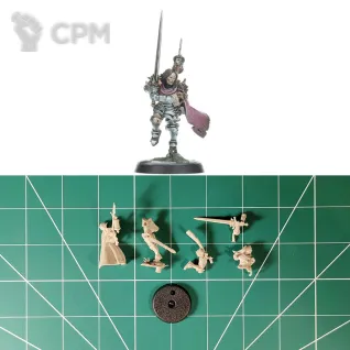 Описание картинки Warhammer Quest Darkwater Hero Bren Tylis от Vault Boy по цене 1 198руб | Свободный Рынок Миниатюр - СРМ