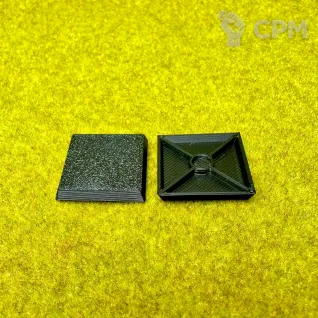 Описание картинки Базы квадратные 25х25мм 25шт от Миниатюры и фигурки по цене 120руб | Свободный Рынок Миниатюр - СРМ
