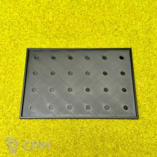 Описание картинки Movement tray для квадратных баз 25х25мм 6х4 от Миниатюры и фигурки по цене 150руб | Свободный Рынок Миниатюр - СРМ