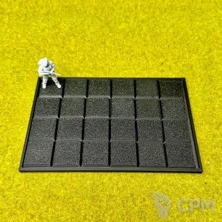 Описание картинки Movement tray для квадратных баз 25х25мм 6х4 от Миниатюры и фигурки по цене 150руб | Свободный Рынок Миниатюр - СРМ
