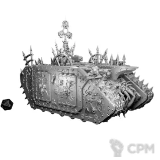 Описание картинки Deathguard - Land Raider от 3Д печать миниатюр по цене 3 777руб | Свободный Рынок Миниатюр - СРМ